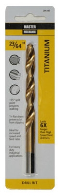23/64 x 4-7/8-Inch M7 High-Speed Steel Drill Bit