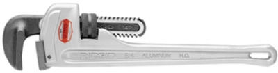 Aluminum Pipe Wrench, 14-In., 3-In. Jaw Capacity