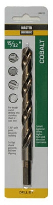 15/32 x 5-3/4-Inch Cobalt Steel Drill Bit