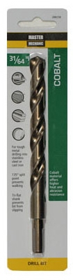 31/64 x 5-7/8-Inch Cobalt Steel Drill Bit