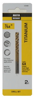 7/64 x 2-5/8-Inch M7 High-Speed Steel Drill Bit