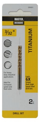 3/32 x 2-1/4-Inch M7 High-Speed Steel Drill Bit