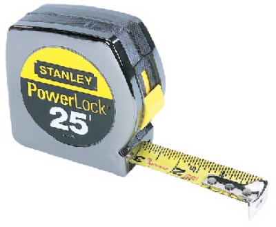 Powerlock Tape Measure, 25-Ft. x 1-In.