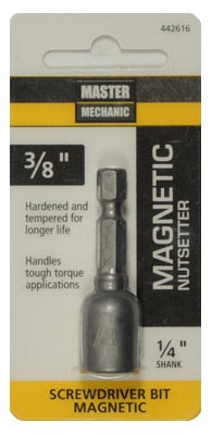 Master Mechanic 3/8 x 1-7/8-Inch Magnetic Socket Drive