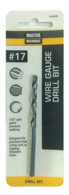 #17 3-3/8-Inch Wire Gauge Drill Bit