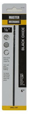 1/8 x 6-Inch High-Speed Steel Drill Bit