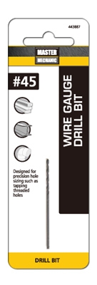 #45 2-1/8-Inch Wire Gauge Drill Bit