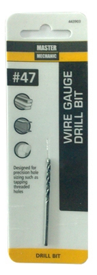 #47 2-Inch Wire Gauge Drill Bit