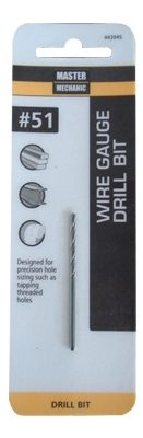 #51 2-Inch Wire Gauge Drill Bit