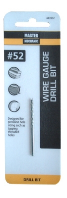 #52 1-7/8-Inch Wire Gauge Drill Bit