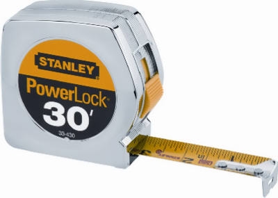 Powerlock Tape Measure, 30-Ft. x 1-Inch