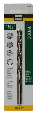 11/32 x 4-3/4-Inch Cobalt Steel Drill Bit