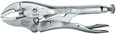 Vise-Grip Curved Jaw Locking Pliers, 4-In.