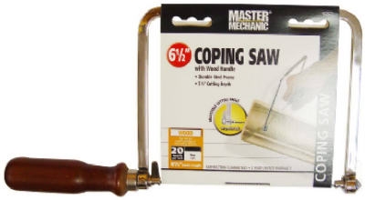 6-1/2-Inch Wood-Handled 20-TPI Coping Saw