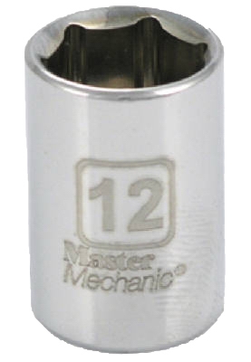 1/4-Inch Drive 12MM 6-Point Socket