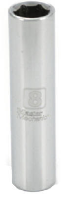 1/4-Inch Drive 8MM 6-Point Deep Socket