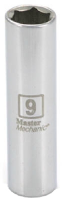 1/4-Inch Drive 9MM 6-Point Deep Socket
