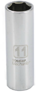 1/4-Inch Drive 11MM 6-Point Deep Socket