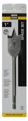 Wood Boring Bit, Spade, 1-In.