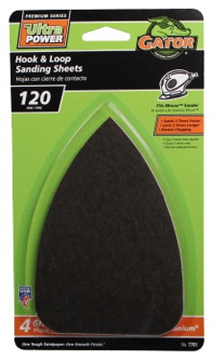 4-Pk., 120-Grit Mouse Sander Sheets