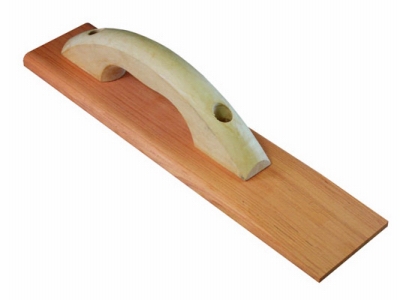 15-Inch Mahogany Wood Float