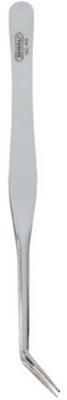 Curved Pointed-End Precision Steel Tweezer