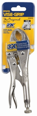 Vise-Grip Curved Jaw Locking Pliers, 7-In.