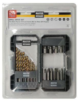 24-Piece Titanium Drill & Drive Set
