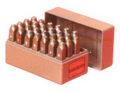 Letter Stamp Set, 1/4-In., 27-Pc.