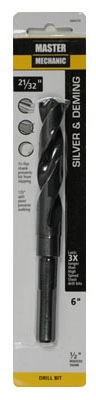21/32 x 6-Inch Silver & Deming Drill Bit