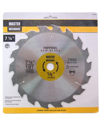 7-1/4 Inch Framing Combo/Rip Circular Saw Blade