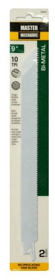 2-Pack 9-Inch 10-TPI Bi-Metal/Cobalt Reciprocating Saw Blade
