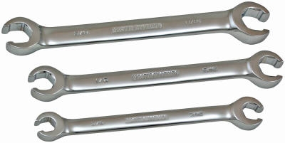 3-Piece SAE Flare Nut Wrench Set