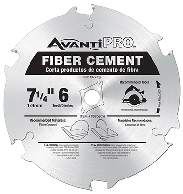 Carbide-Tipped Saw Blade, 7.25-In., 6-Teeth