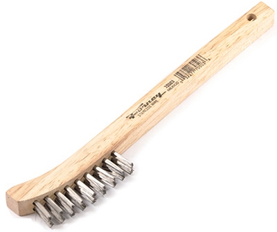Wire Scratch Brush, Stainless Steel, 8-5/8 In.