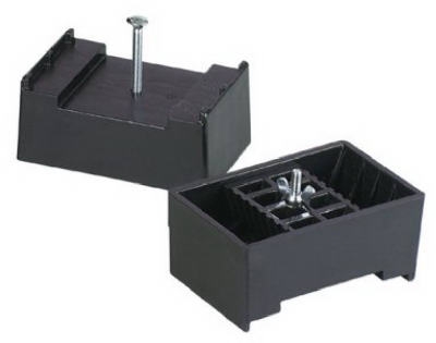 Sawhorse Brackets, Heavy-Duty Plastic, 2-Pk.