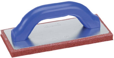9 x 4 x 5/8-In. Fine Cell Red Rubber Float