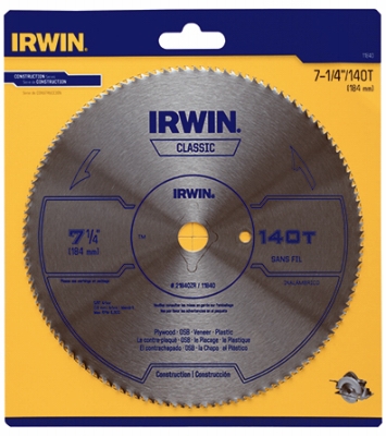 Steel Plywood Blade, 7.25-In.