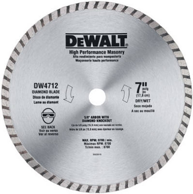Masonry Blade High Performance, 7-In.