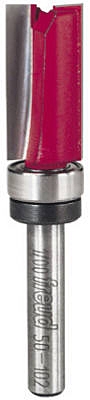 1/2-Inch 2-Flute Carbide Top-Bearing Straight Router Bit