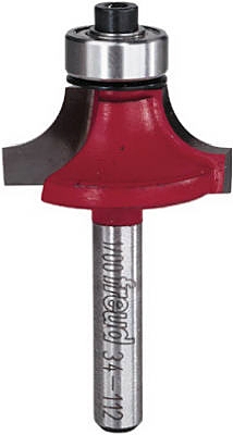 1-1/8-Inch Carbide Round-Over Router Bit