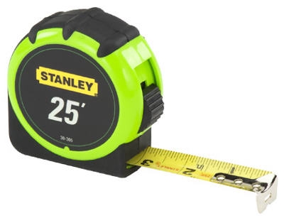 High-Vis Tape Measure, 25-Ft. x 1-Inch