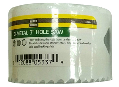 3-Inch Bi-Metal Hole Saw