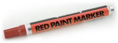 Red Paint Marker