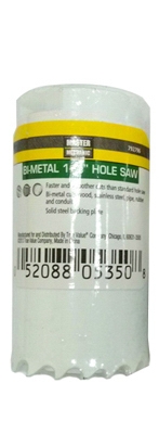 1-1/8-Inch Bi-Metal Hole Saw