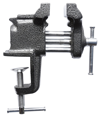 Clamp-On Bench Vise, Light-Duty, 3-In.