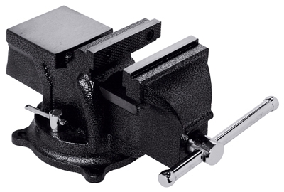 Workshop Bench Vise, Heavy-Duty, 4-In.