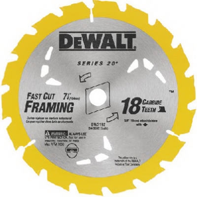 7.25-Inch 18-TPI Carbide Blade