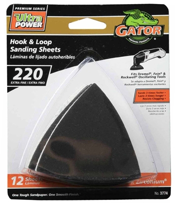 12PK3 inch220G HL Sandpaper