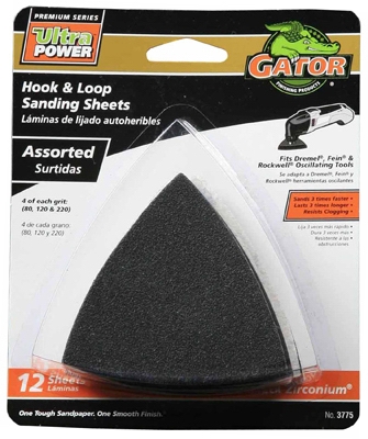 12PK3 inchAsst HL Sandpaper